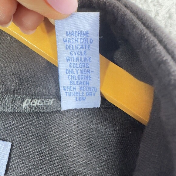 Pacer Sweatshirt Mens 1/4 Zip Red Black Striped Extra Large XL Long Sleeve - Picture 8 of 12